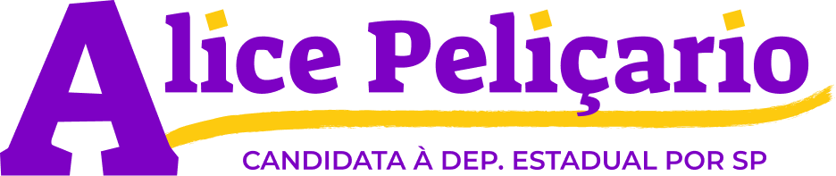 Logo Alice Peliçario Candidata a Deputada Estadual